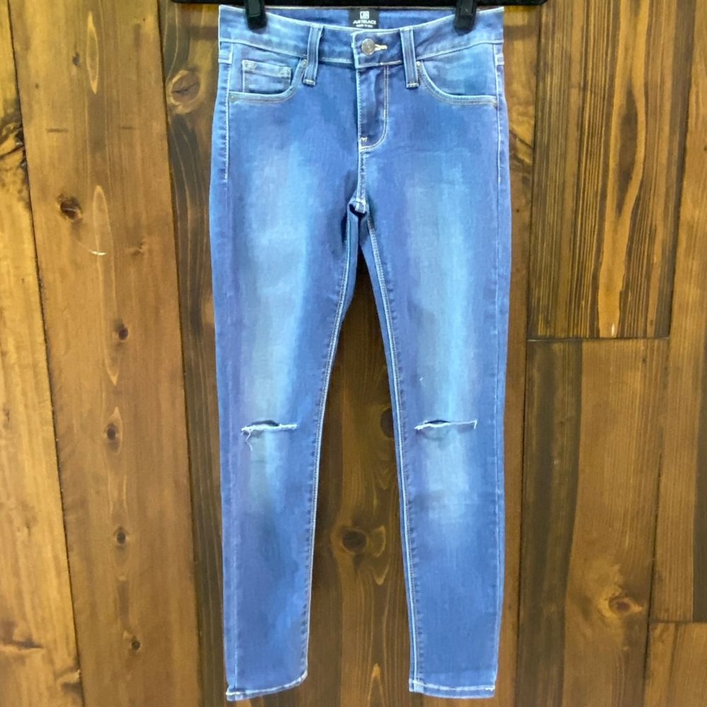 Medium Wash Skinny Jeans Size 24, Boutique